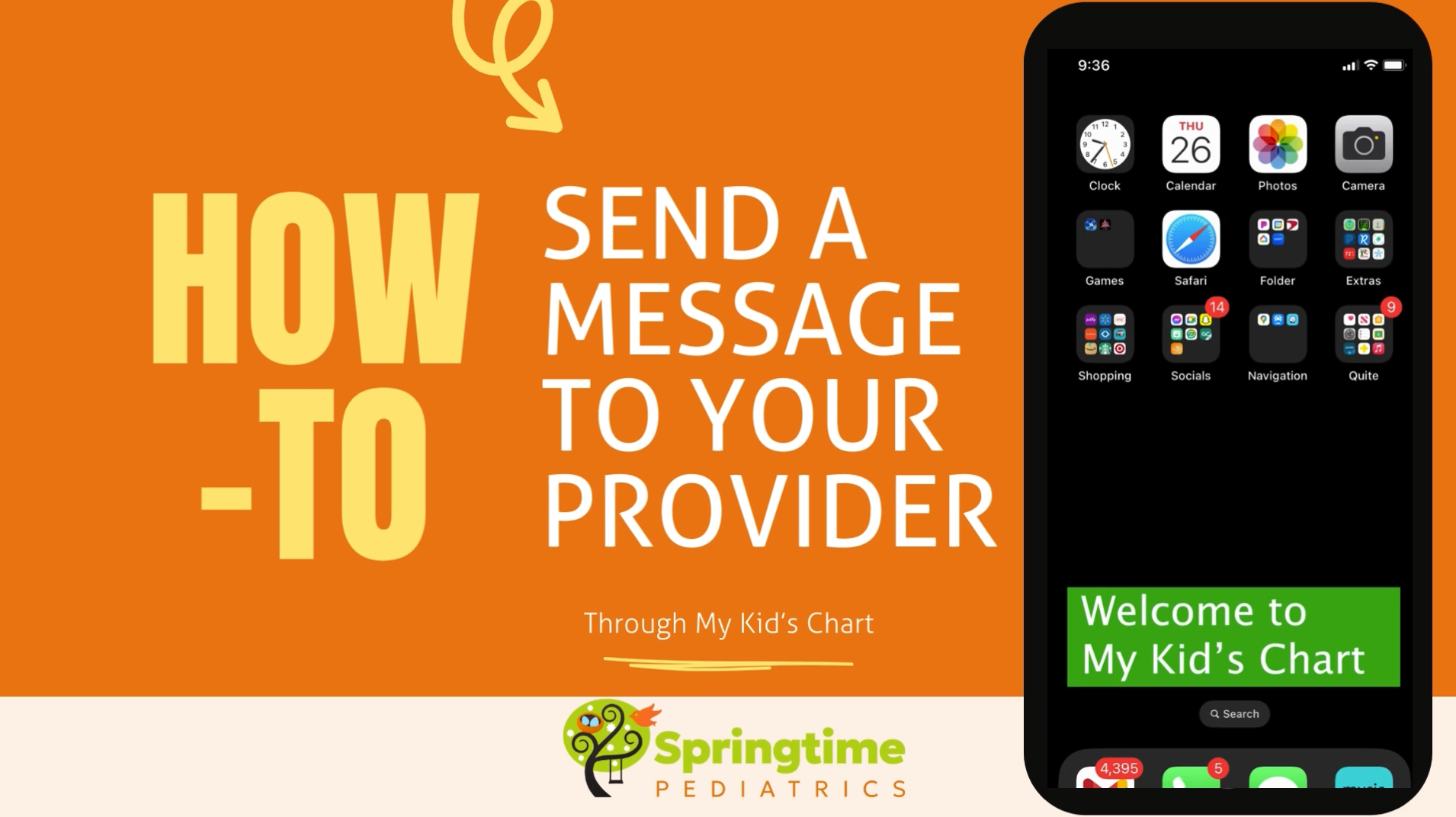 Send a Message to Your Provider